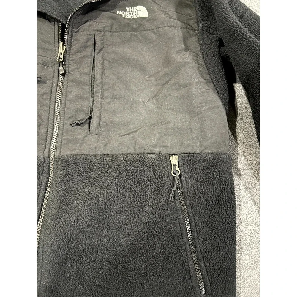 The North Face Retro Denali Jacket Mens Medium Black Fleece Polartec‎ Full Zip